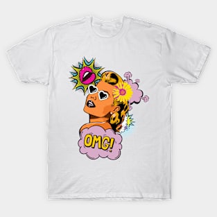 graffiti retro girl T-Shirt